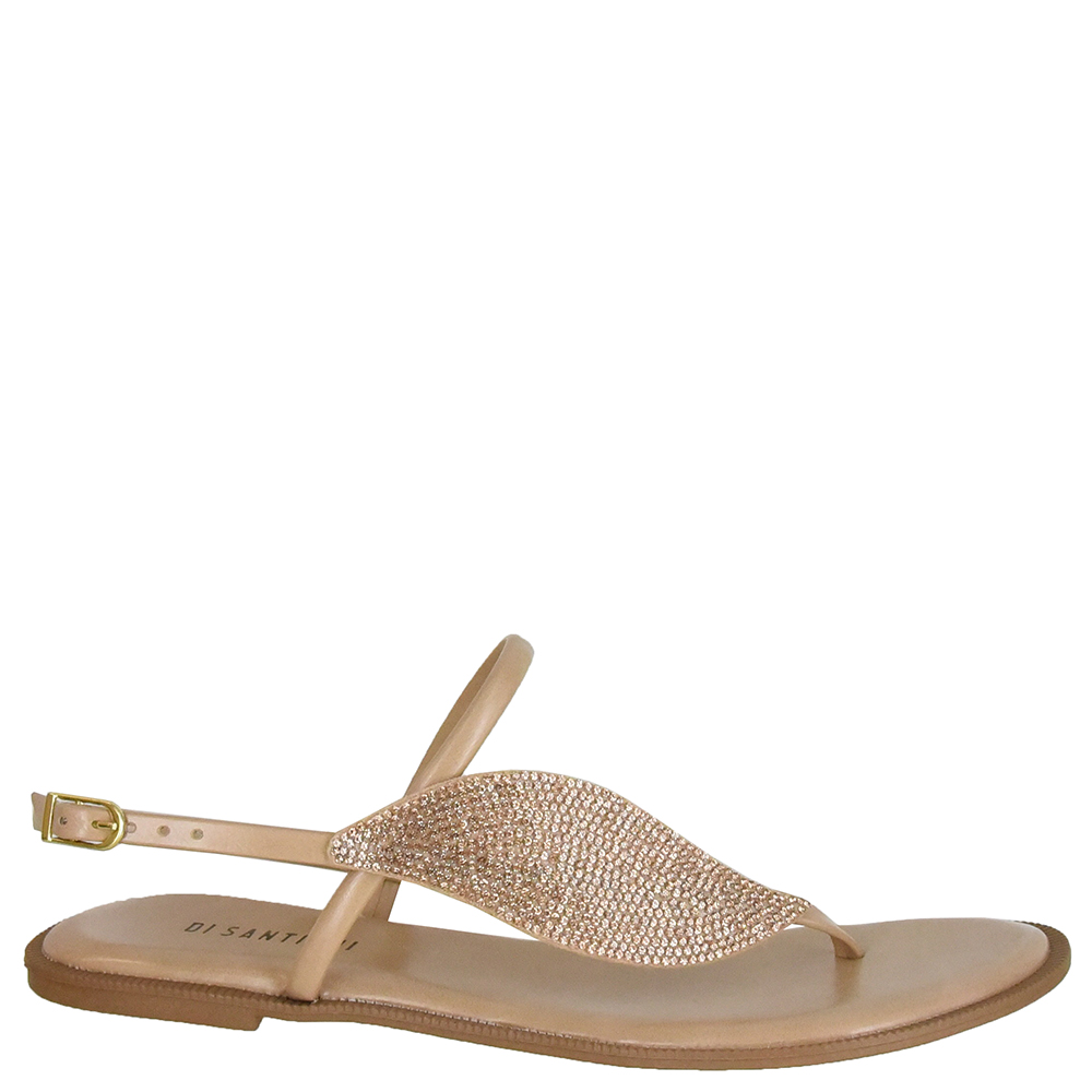 SANDALIA BAIXA FOLHA STRASS image number 0