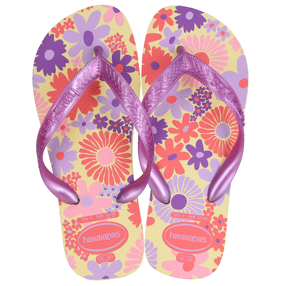 CHINELO INFANTIL HAVAIANAS KIDS FLORES image number 0