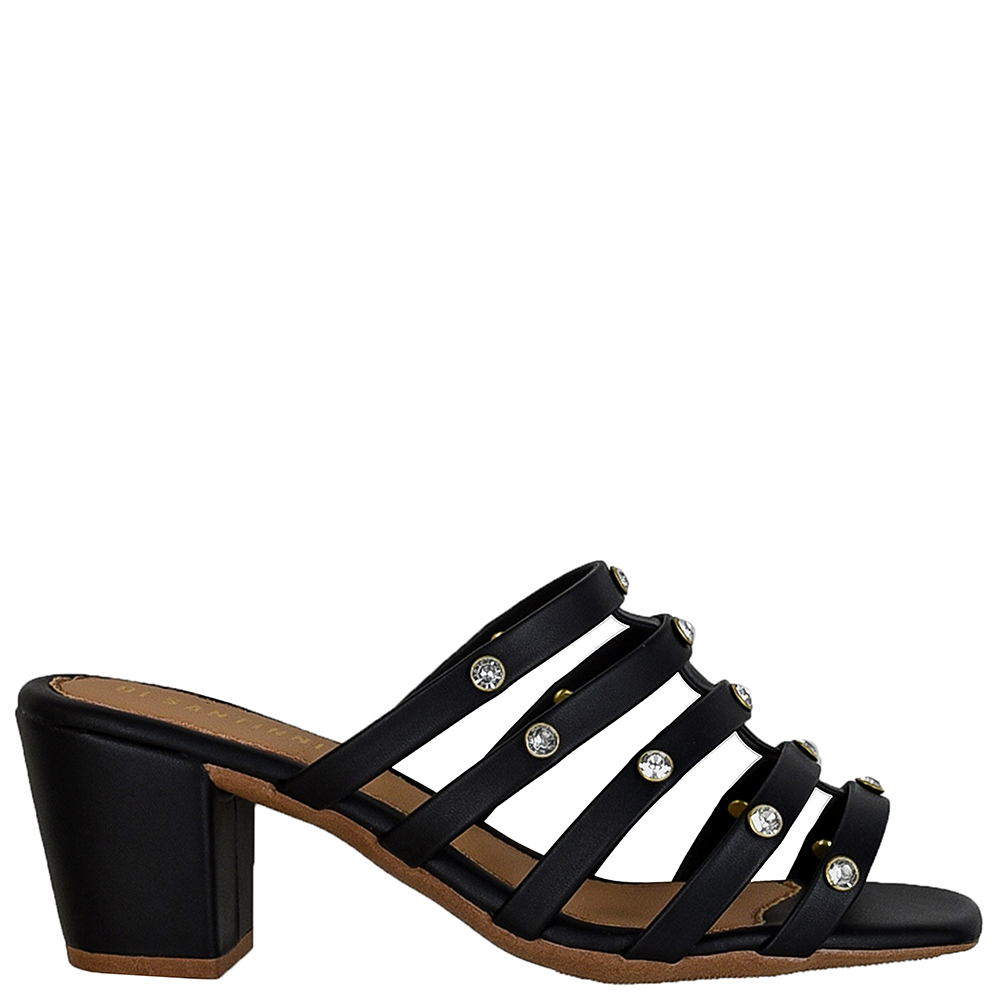 Sandália Mickey Preta feminina | Shoelover