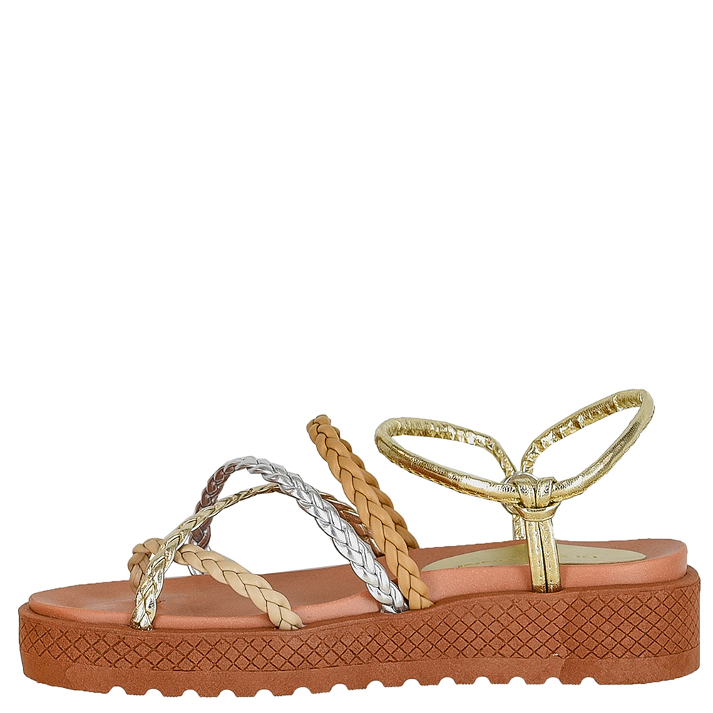 SANDALIA FLATFORM TRANCAS DI SANTINNI image number 3