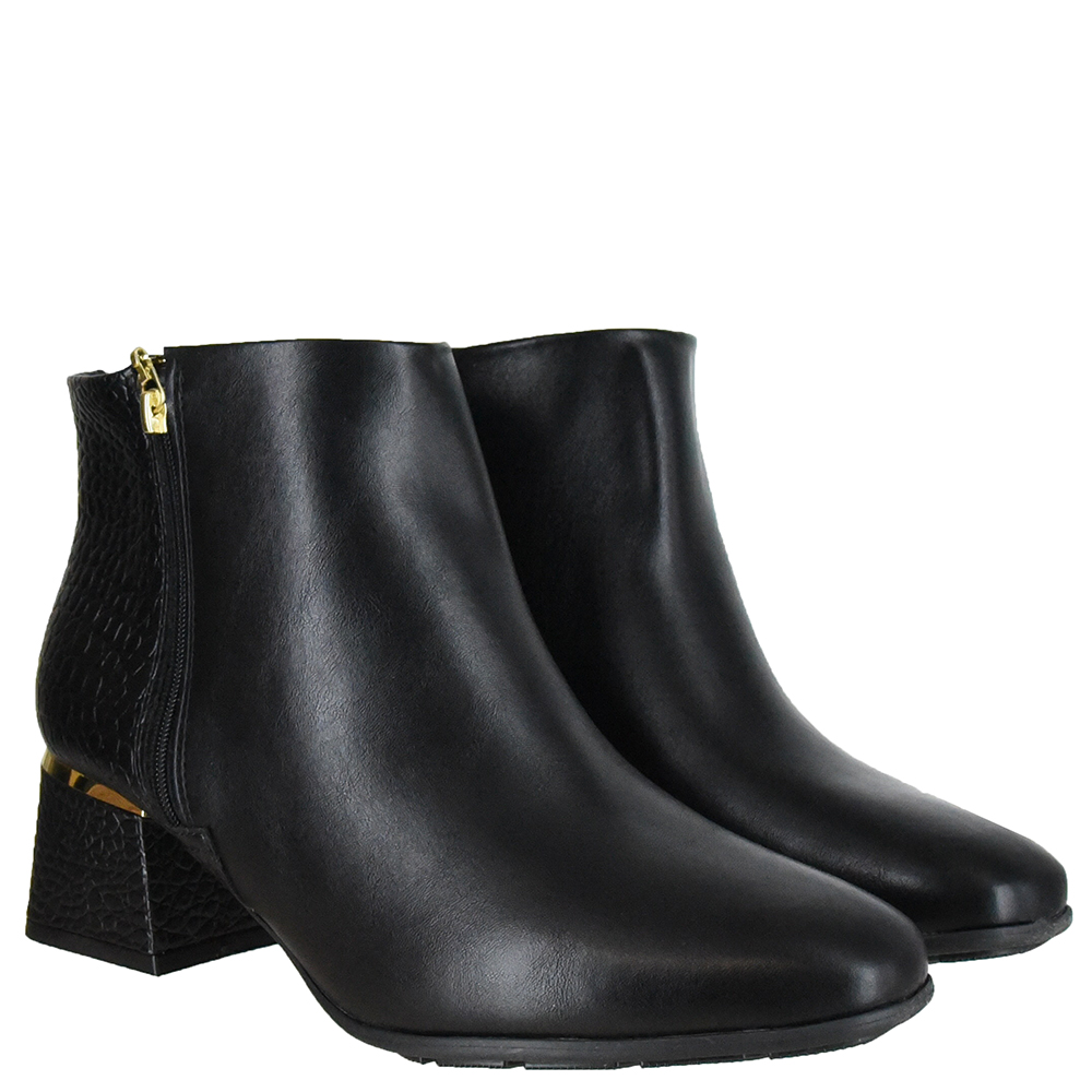 BOTA SALTO BAIXO FRISO CROCO MODARE image number 1