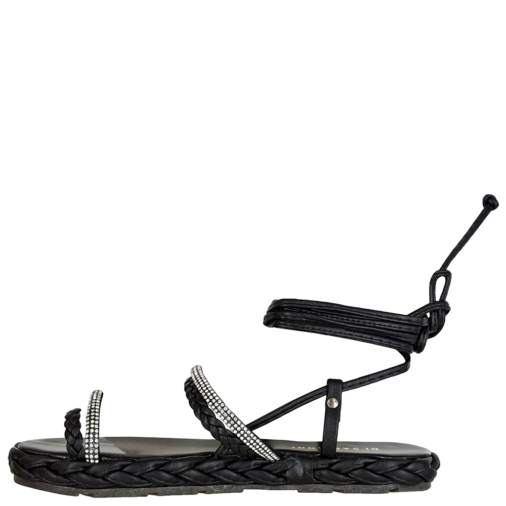 SANDALIA FLATFORM STRASS DI SANTINNI image number 1