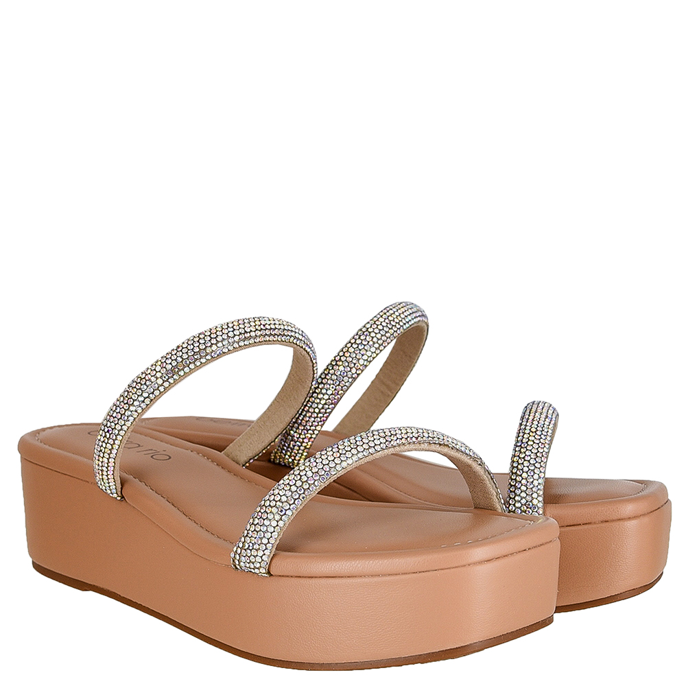 SANDALIA PLATAFORMA STRASS BEIRA RIO image number 1