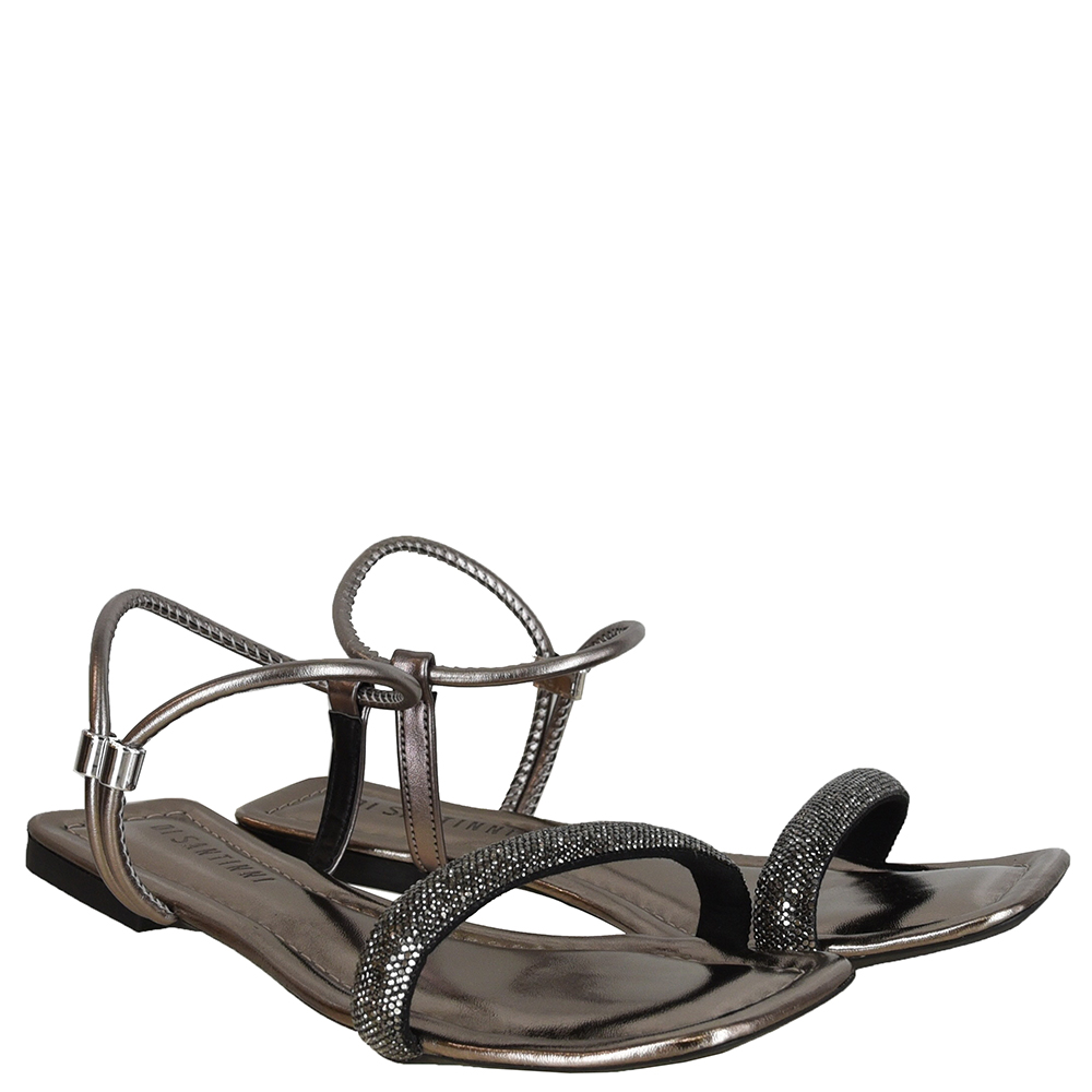 SANDALIA BAIXA STRASS REGULADOR DI SANTINNI image number 1