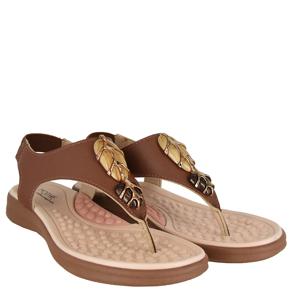SANDALIA FLATFORM PEDRAS MODARE image number 1