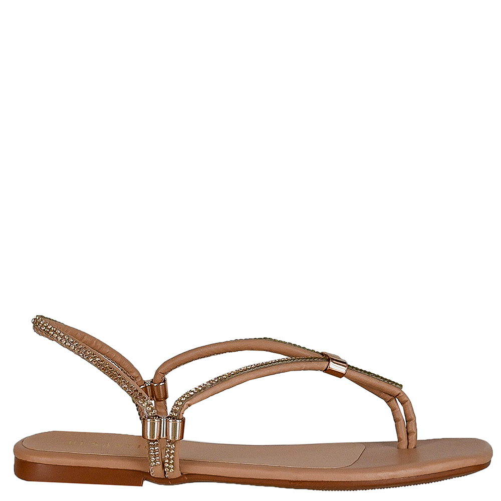 SANDALIA BAIXA STRASS DI SANTINNI image number 0