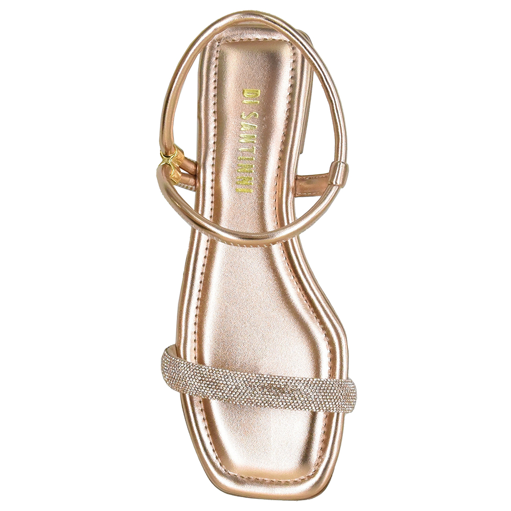 SANDALIA BAIXA STRASS REGULADOR DI SANTINNI image number 2