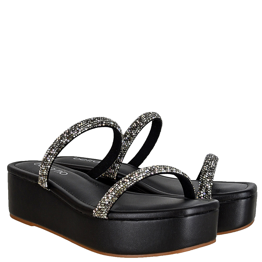 SANDALIA PLATAFORMA STRASS BEIRA RIO image number 1