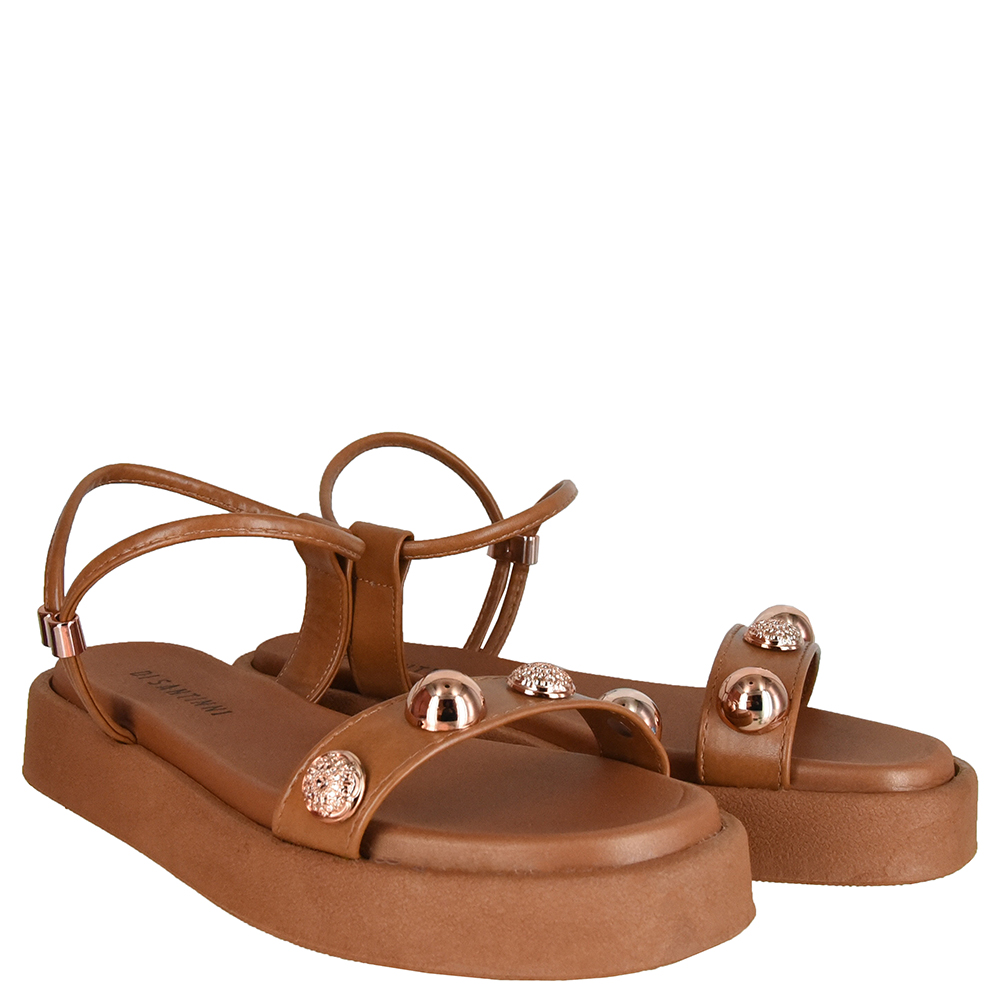 SANDALIA FLATFORM METAIS DI SANTINNI image number 1