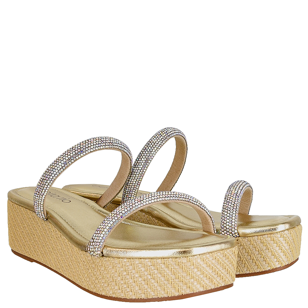 SANDALIA PLATAFORMA STRASS BEIRA RIO image number 1