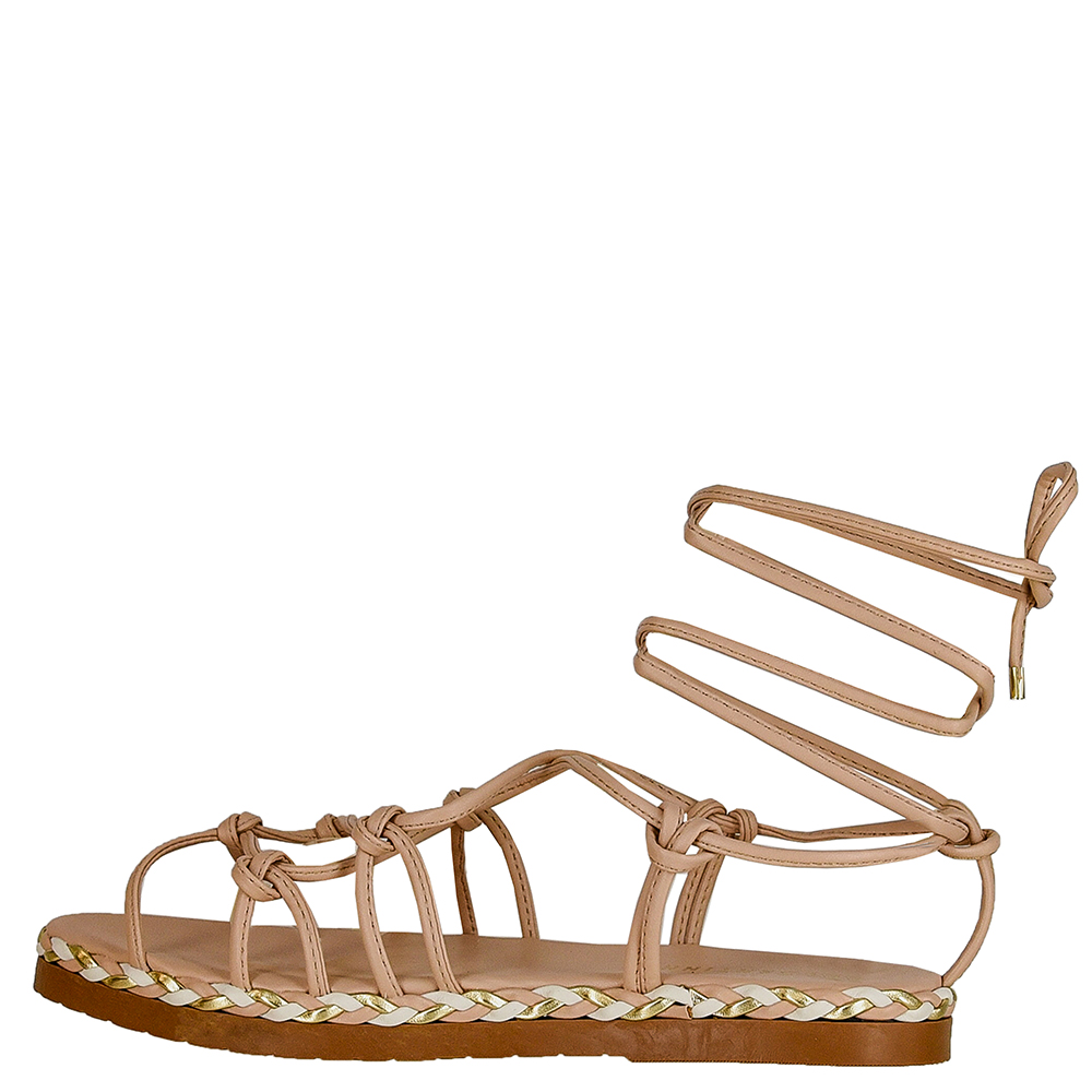 SANDALIA FLATFORM VIRA TRANCA DI SANTINNI image number 1