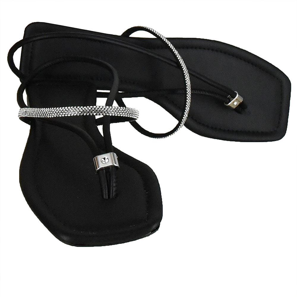 SANDALIA BAIXA STRASS REGULADOR DI SANTINNI image number 3