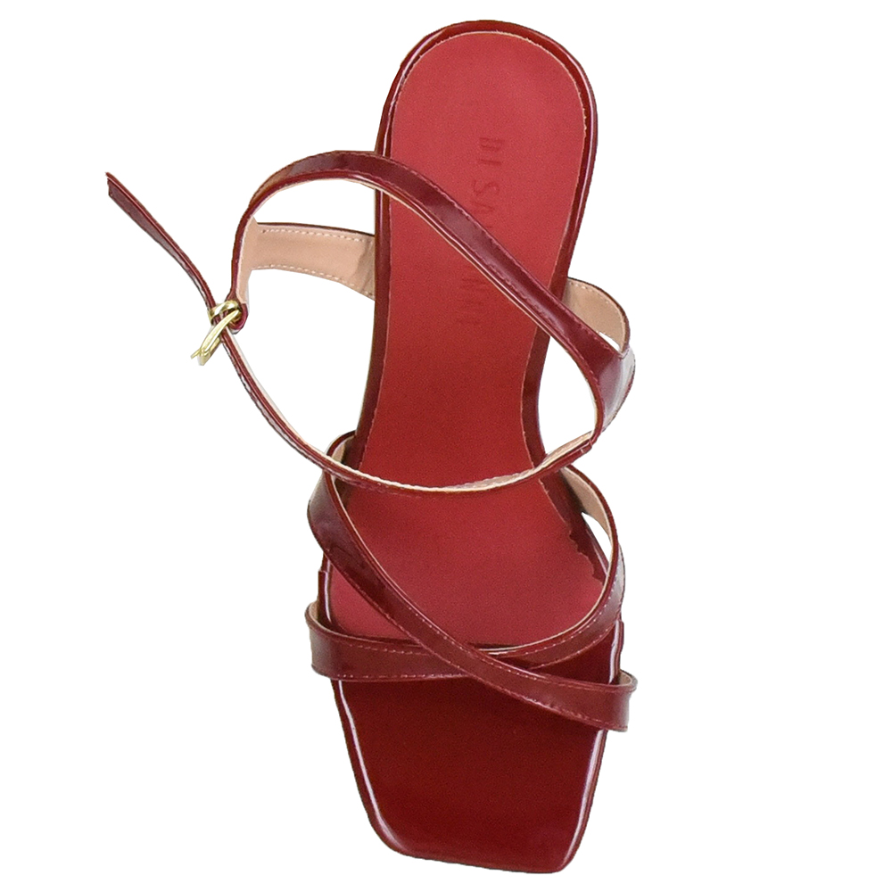 SANDALIA SALTO AMPULHETA TIRAS CRUZADAS DI SANTINNI image number 2