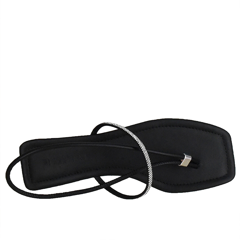 SANDALIA BAIXA STRASS REGULADOR DI SANTINNI image number 1