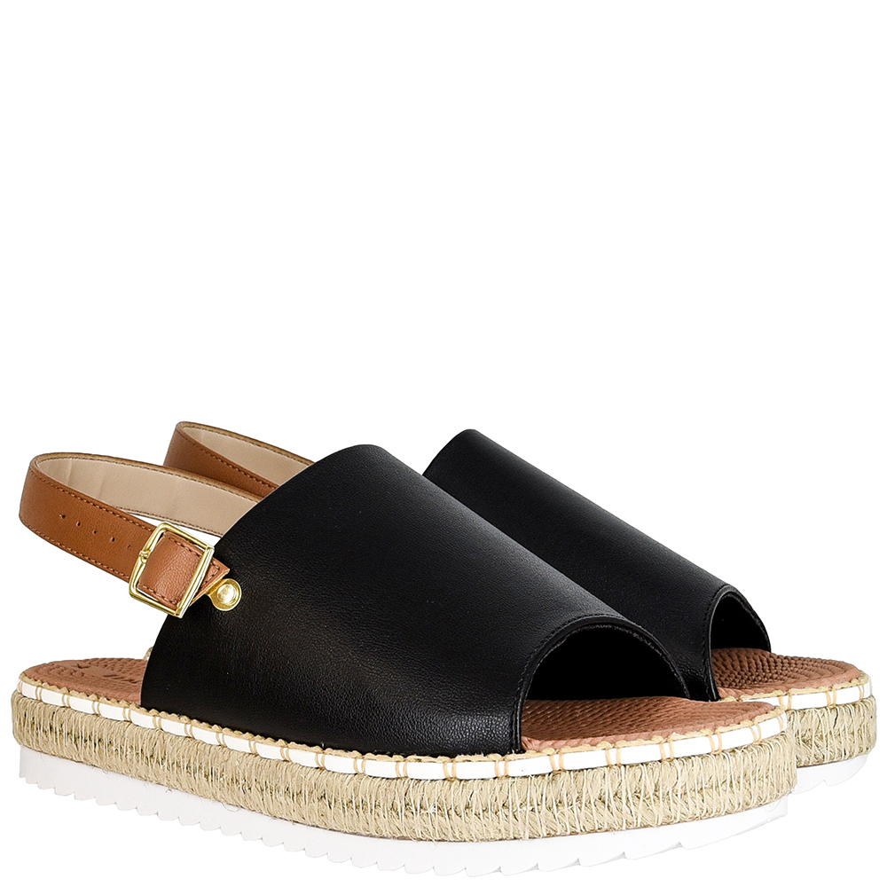 SANDALIA FEM FLATFORM MOLECA image number 1