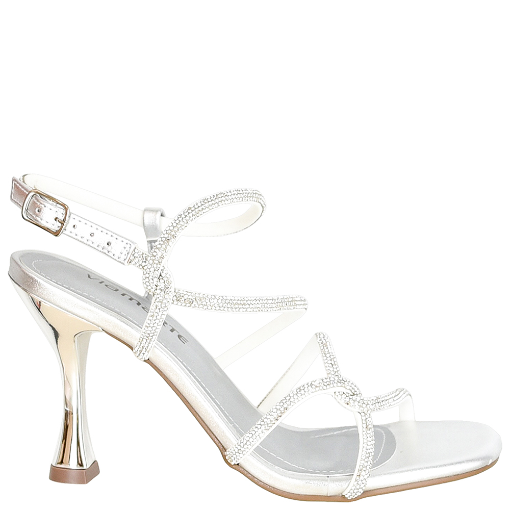 SANDALIA SALTO STRASS VIA MARTE image number 0