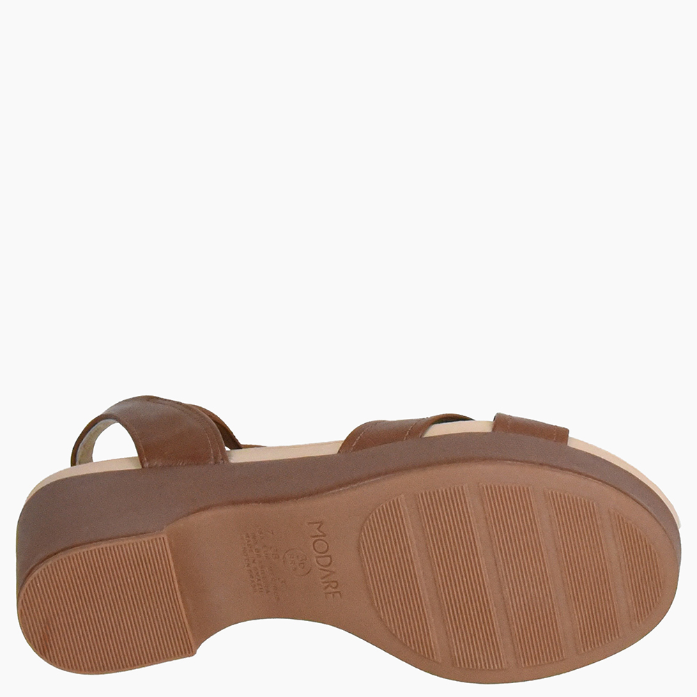 SANDALIA PLATAFORMA SALTO TIRAS CRUZADAS MODARE image number 4