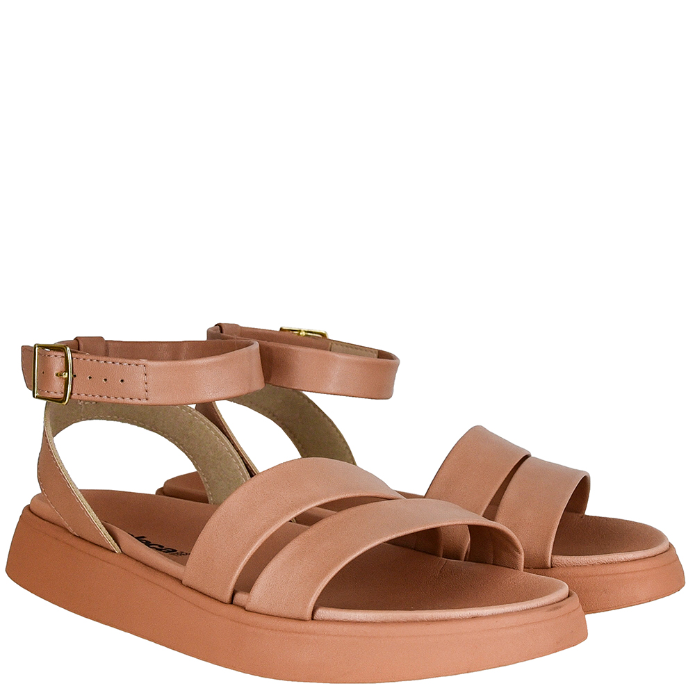 SANDALIA FLATFORM TIRAS MOLECA image number 1