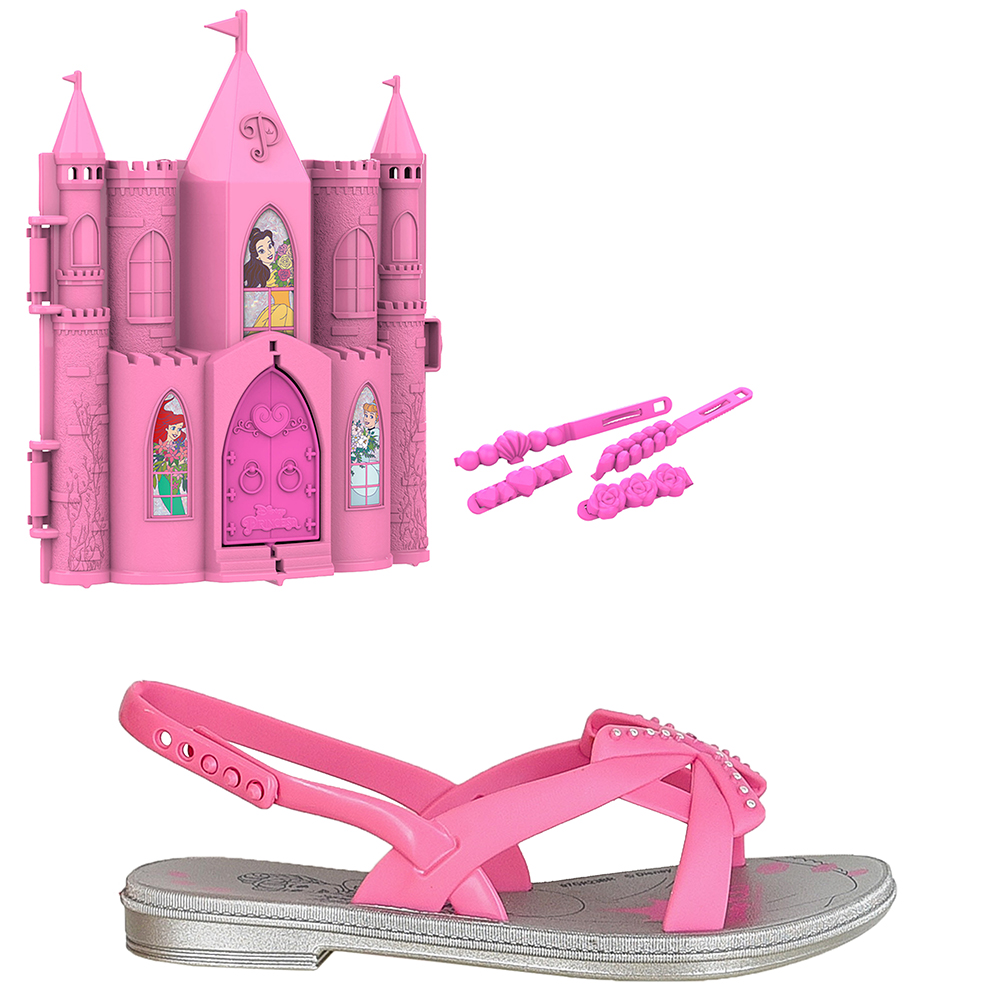 SANDALIA INFANTIL DISNEY CASTELO REAL 22954 image number 0