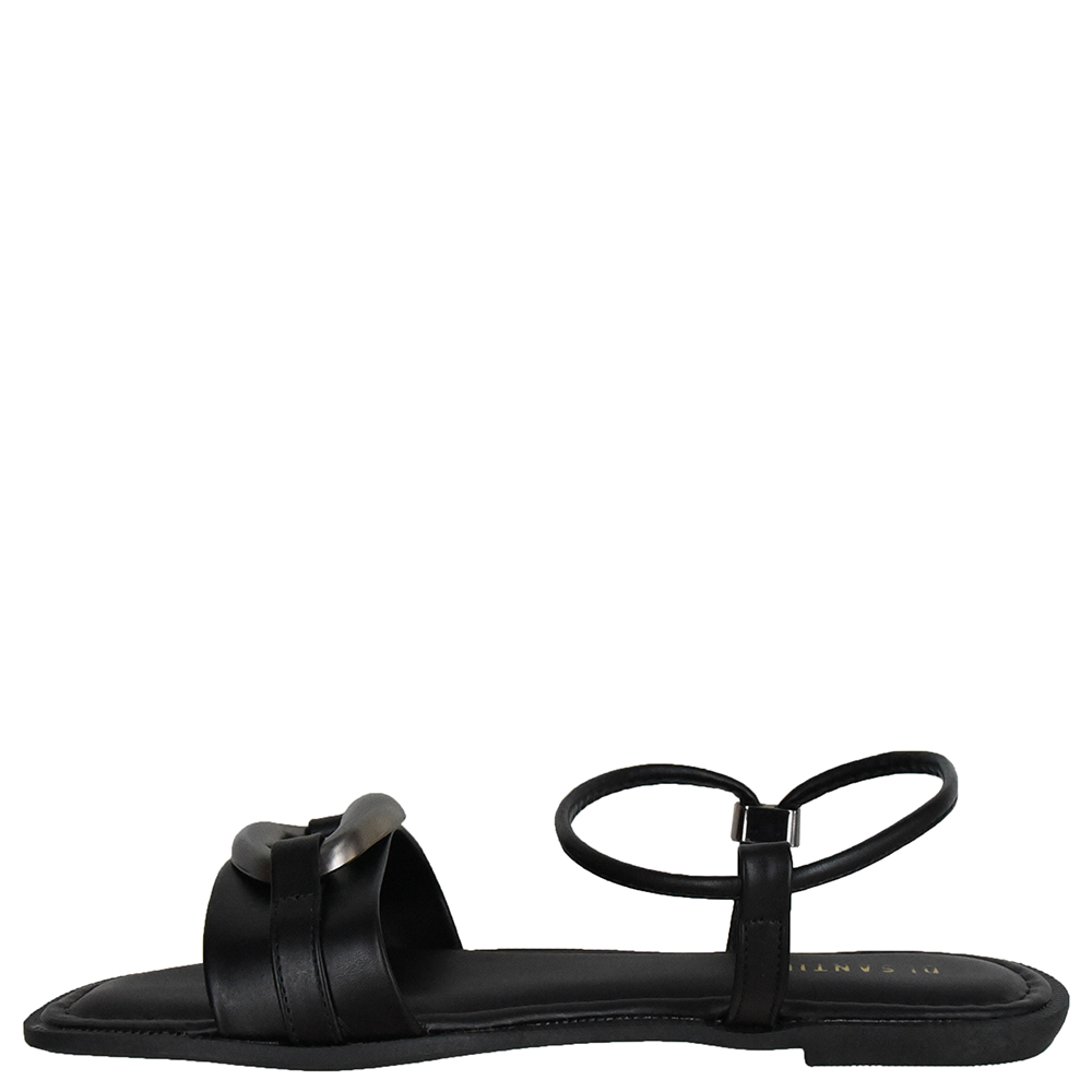 SANDALIA BAIXA METAL E REGULADOR DI SANTINNI image number 3