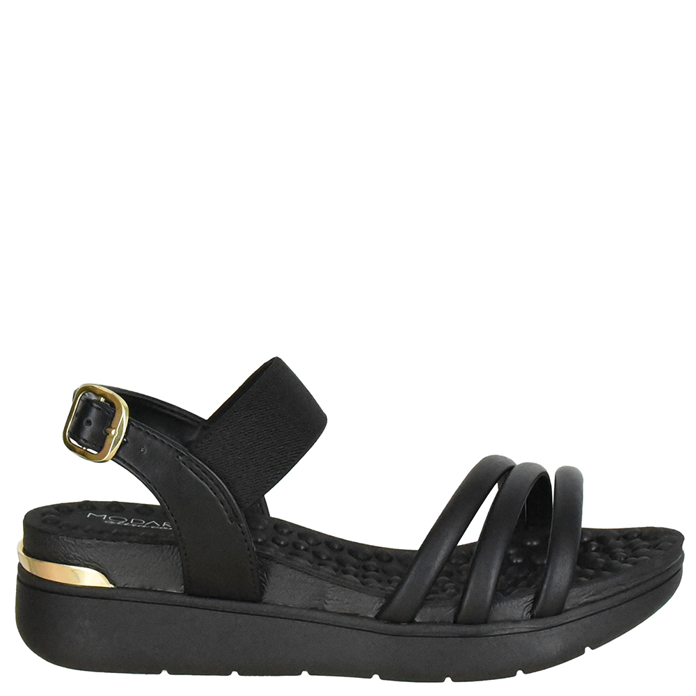 SANDALIA FLATFORM TIRAS MODARE image number 0