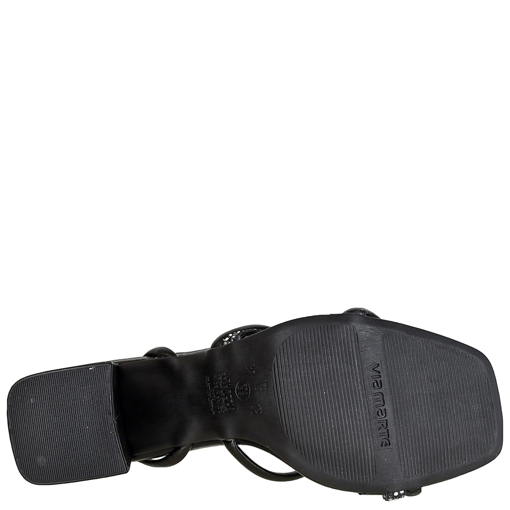 SANDALIA SALTO STRASS PULSEIRA VIA MARTE image number 4