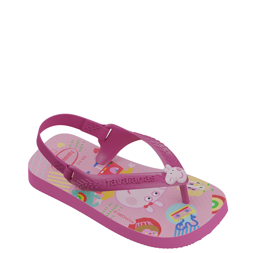 CHINELO BEBE HAVAINAS BABY PEPPA PIG image number 2