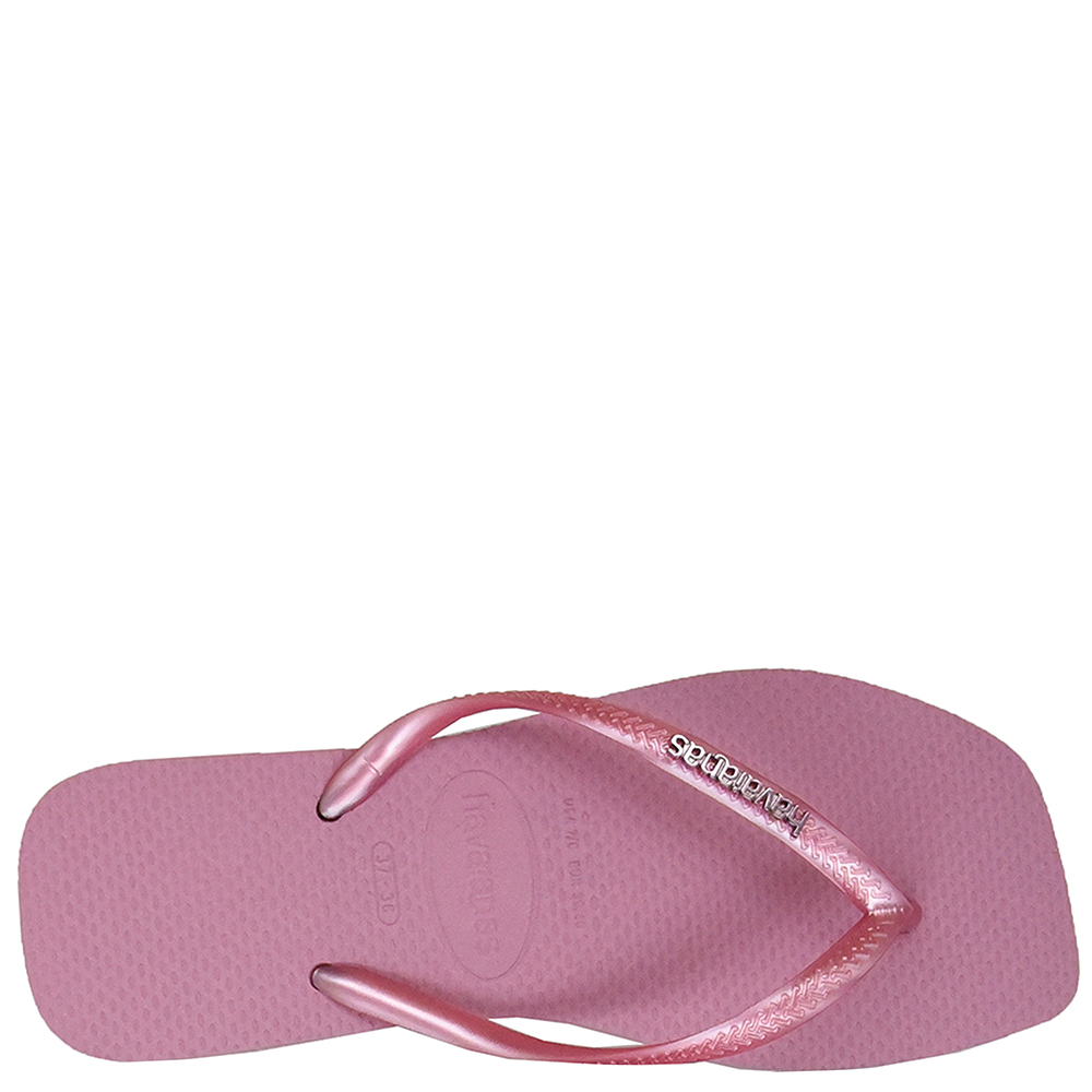 CHINELO HAVAIANAS SLIM SQUARE LOGO METALLIC image number 1