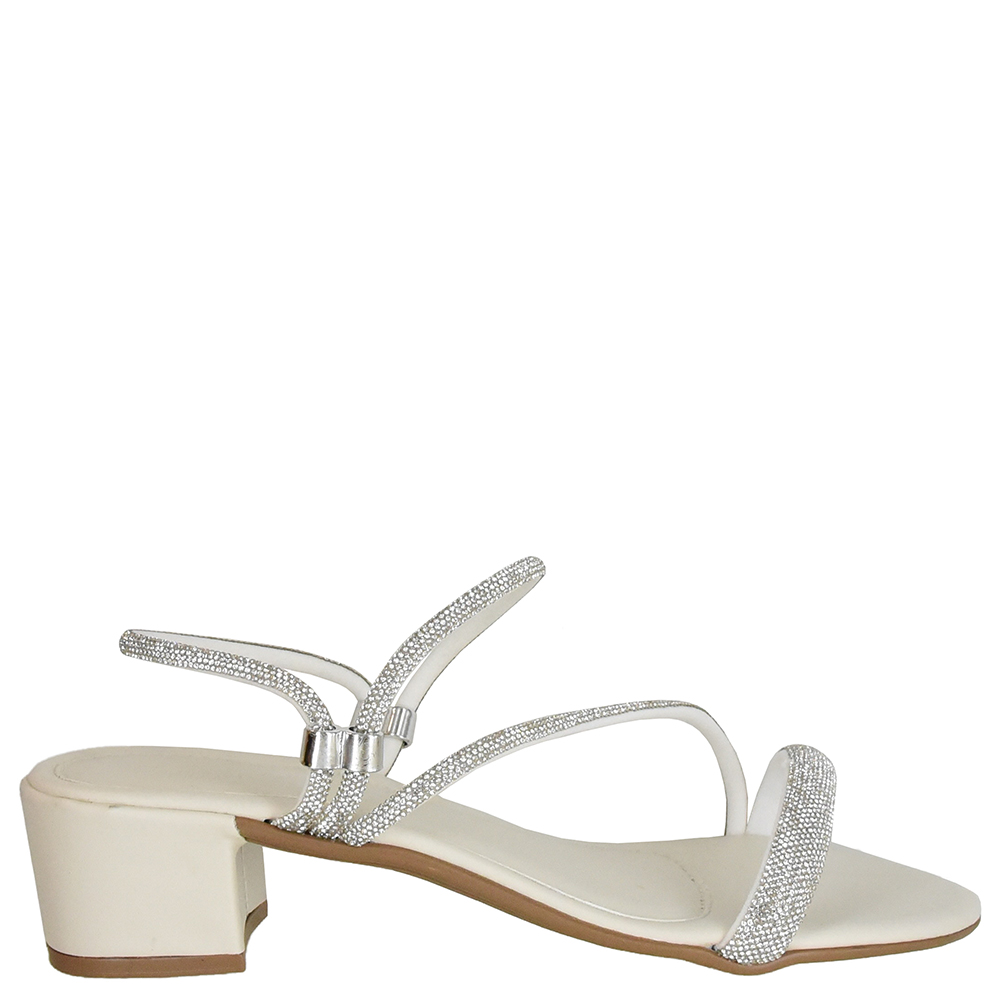 SANDALIA SALTO BLOCO STRASS REGULADOR DI SANTINNI image number 0