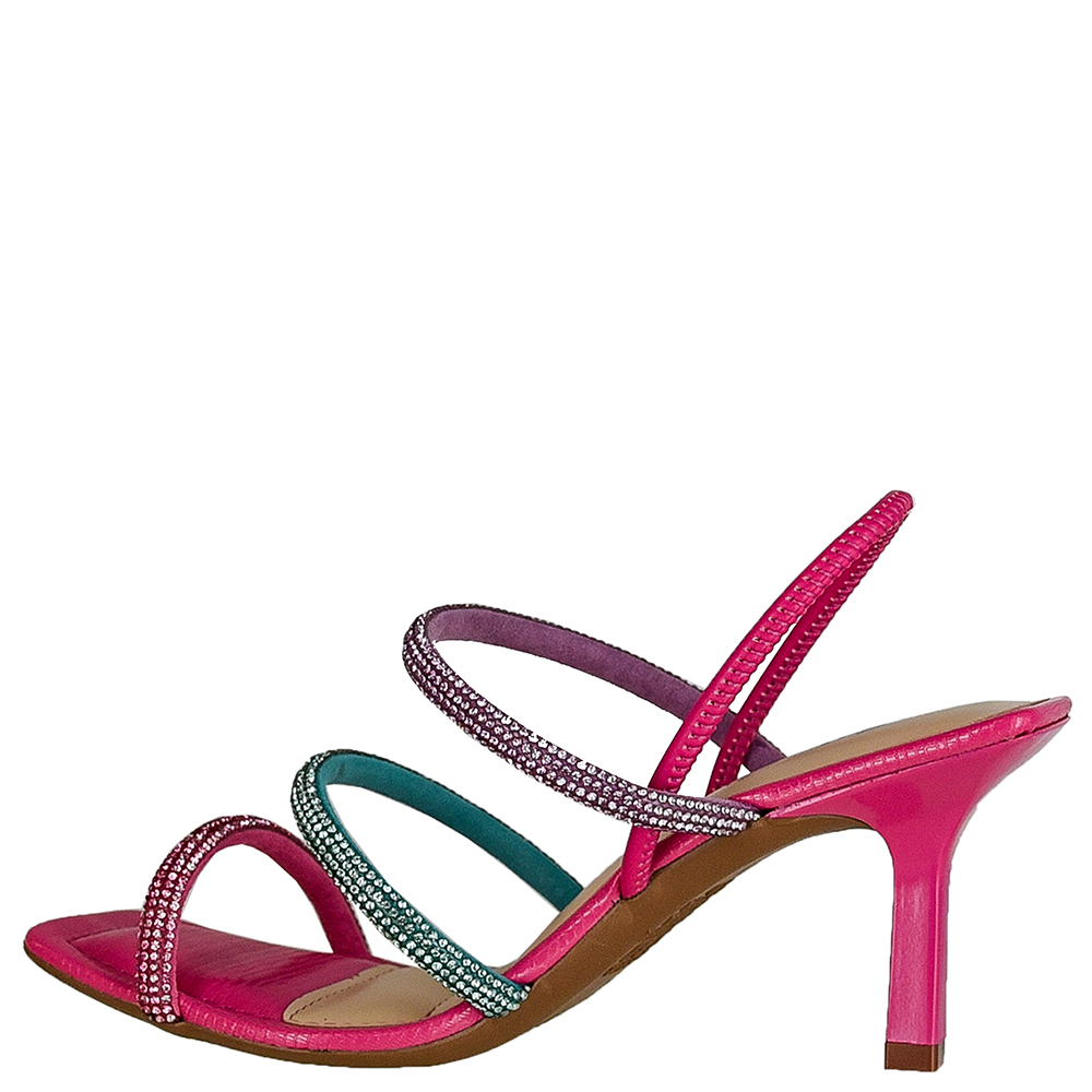 SANDALIA SALTO FINO STRASS DAKOTA image number 3