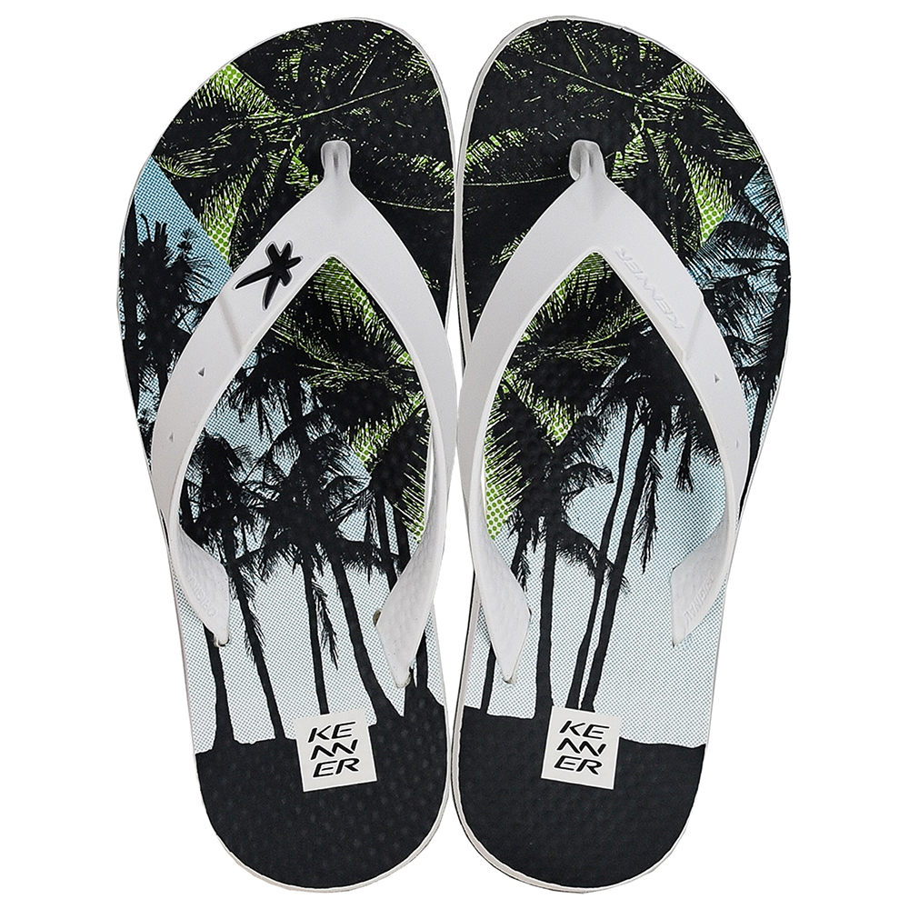 CHINELO MASC SUMMER PALM BLOCK KENNER image number 0