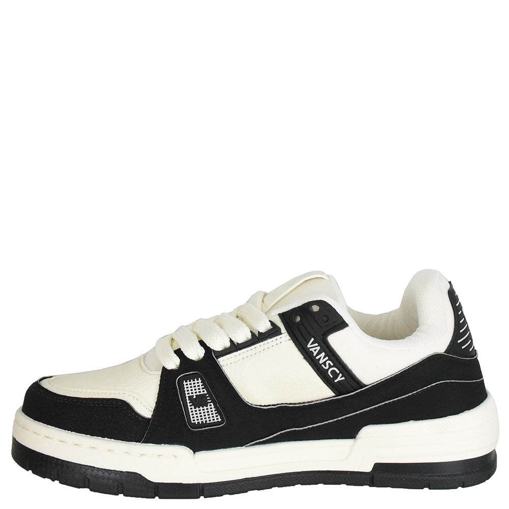 TENIS CASUAL BLACK FREE V3855 VANSCY image number 3