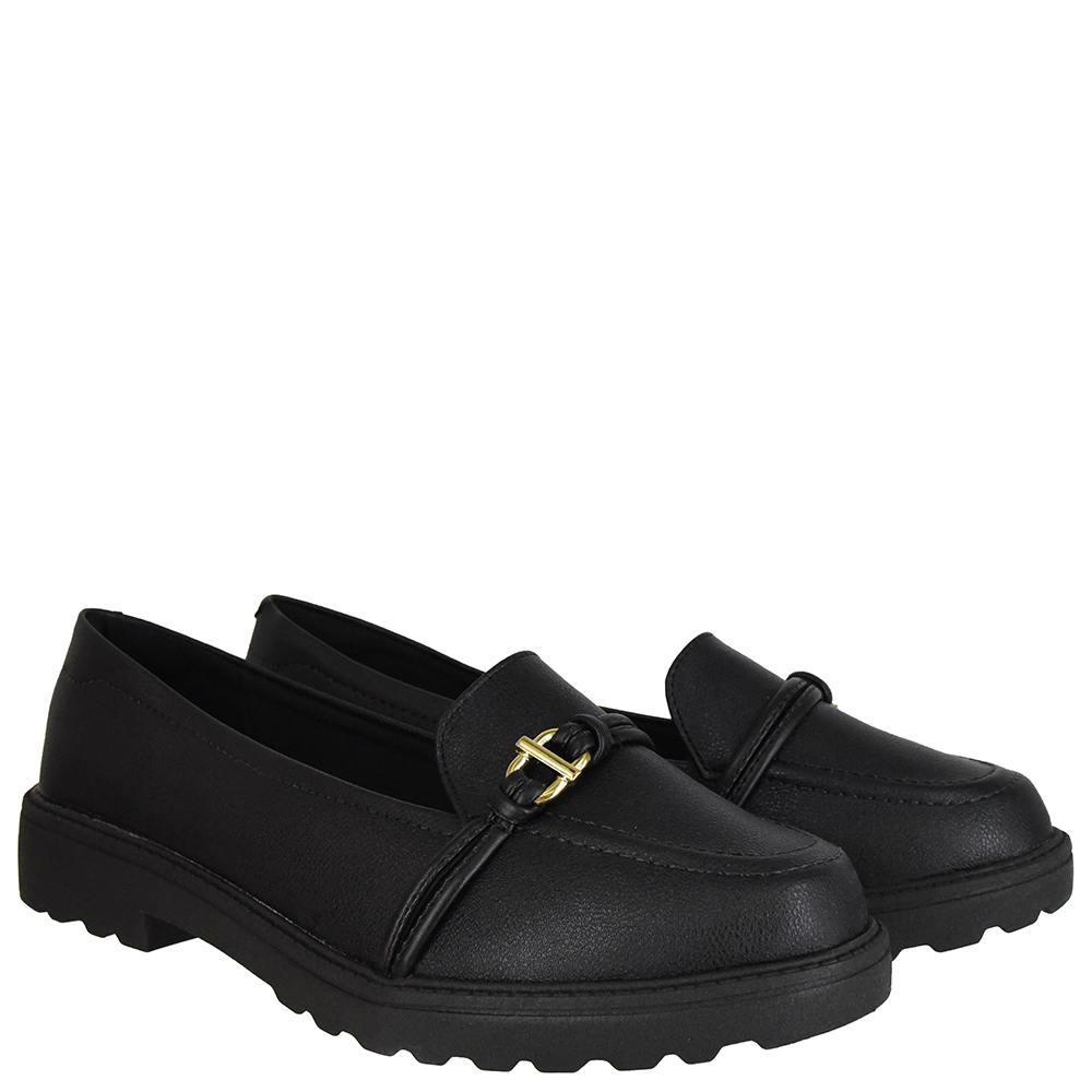 MOCASSIM TRATORADO DETALHE METAL MODARE image number 1