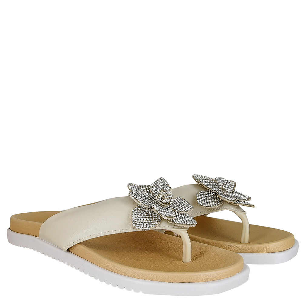 TAMANCO FLATFORM FLOR STRASS MOLECA image number 1
