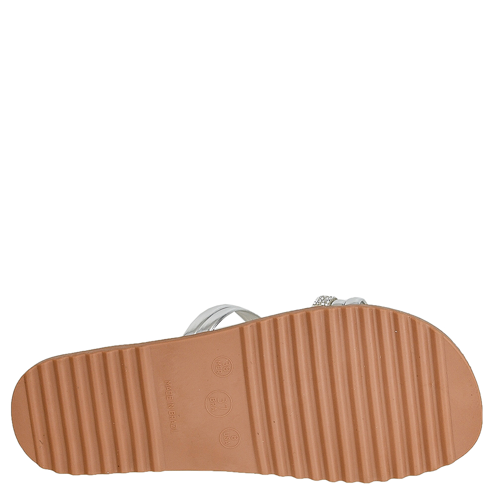 SANDALIA BIRKEN STRASS METALIZADO DI SANTINNI image number 4