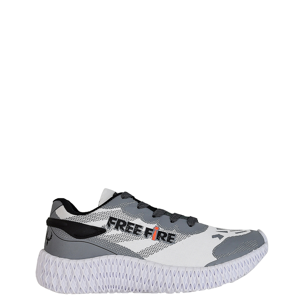 TENIS ADULTO FREE FIRE TU-01 Tamanho:34;Cor:Branco