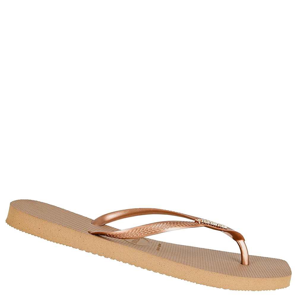 CHINELO HAVAIANAS SLIM SQUARE LOGO METALLIC image number 2