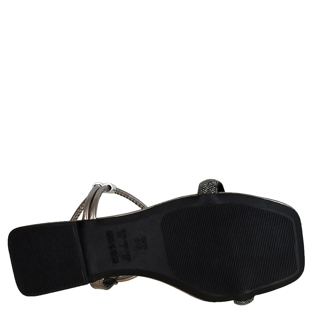 SANDALIA BAIXA STRASS REGULADOR DI SANTINNI image number 4