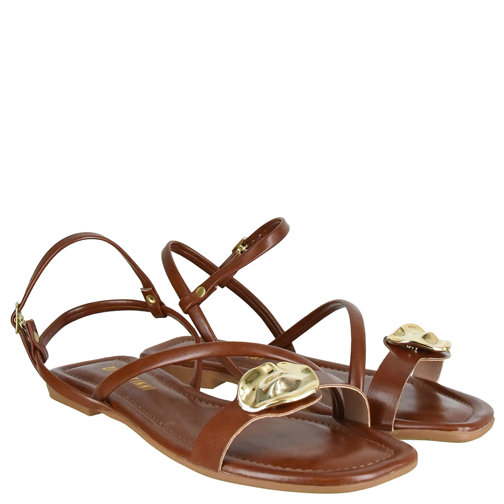 SANDALIA BAIXA METAL DI SANTINNI image number 1