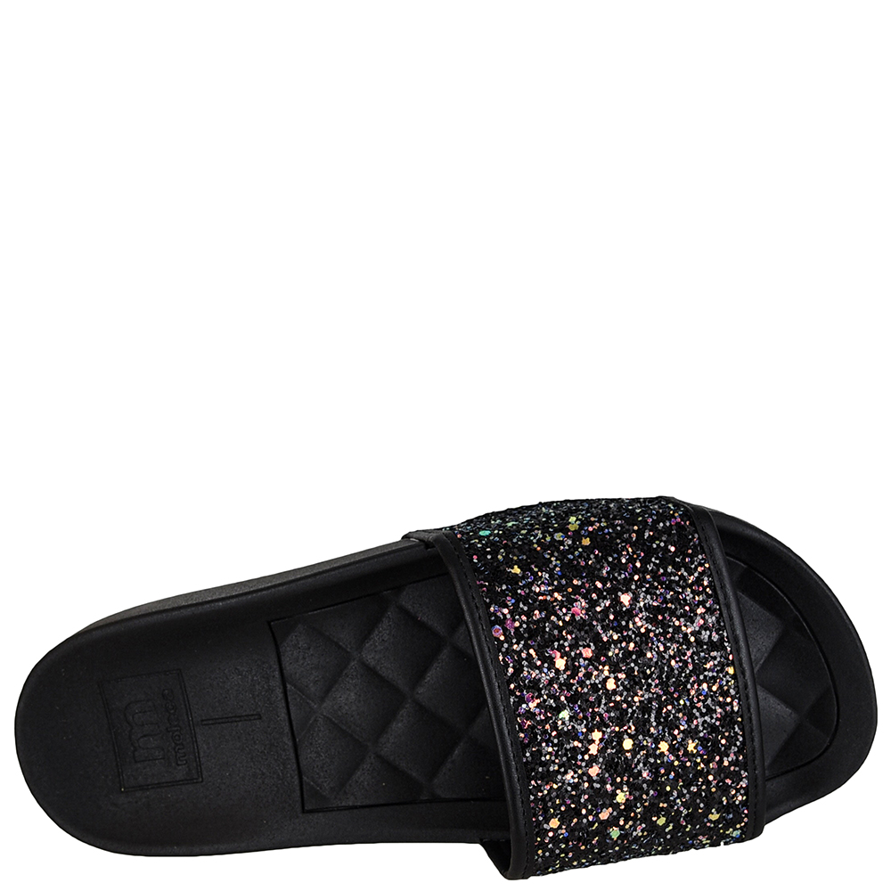 SANDALIA FEM INJ SLIDE GLITTER MOLECA image number 1