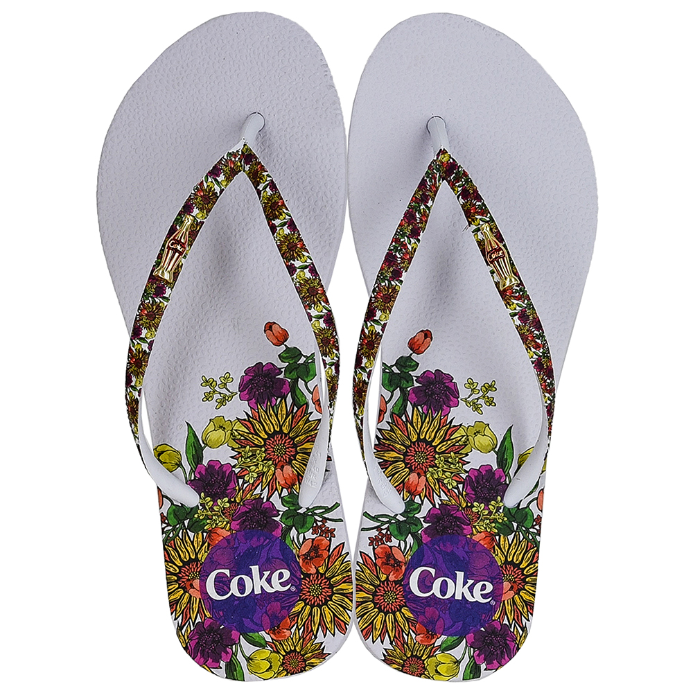 CHINELO FEM COCA COLA WATER COLOR GARDEN image number 0