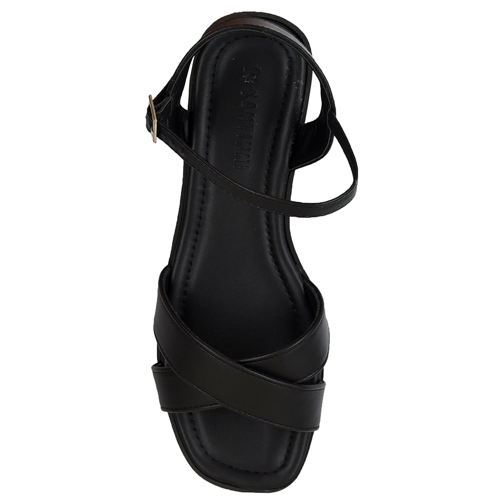 SANDALIA ANABELA TIRAS CRUZADAS DI SANTINNI image number 2