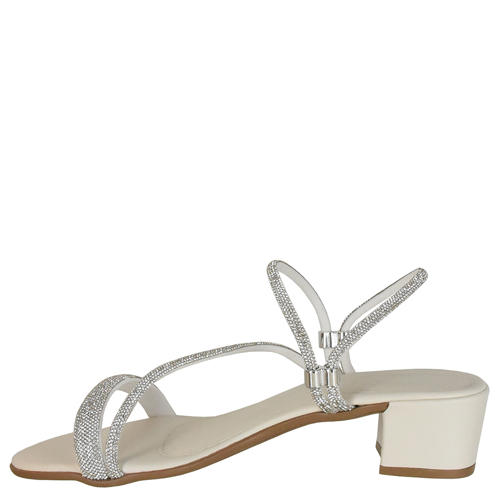 SANDALIA SALTO BLOCO STRASS REGULADOR DI SANTINNI image number 3