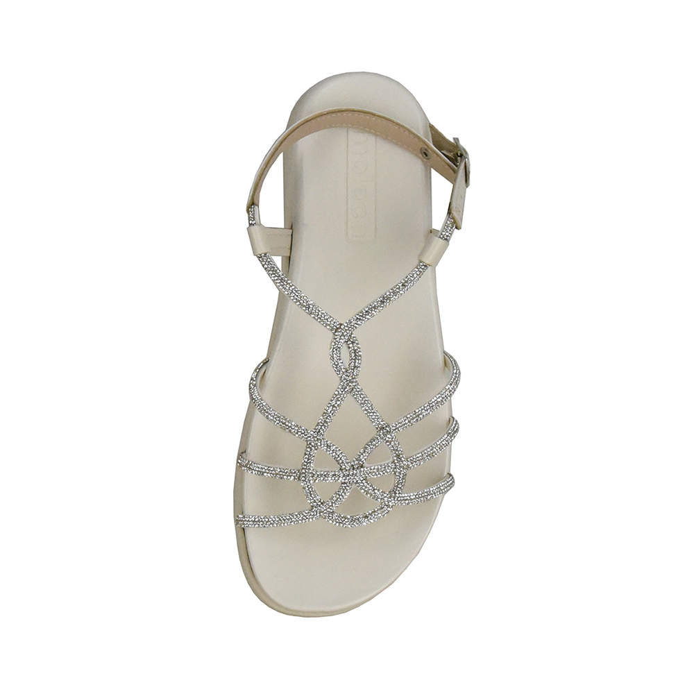 SANDALIA FLATFORM STRASS MOLECA image number 1