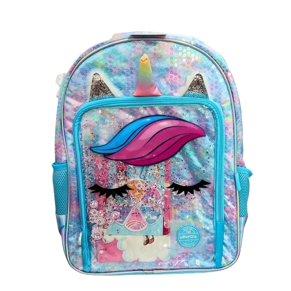 MOCHILA INF UNICORNIO DI SANTINNI image number 0