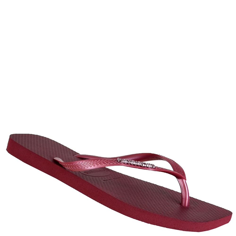 CHINELO HAVAIANAS SLIM SQUARE LOGO METALLIC image number 2