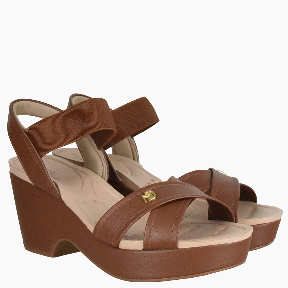 SANDALIA PLATAFORMA SALTO TIRAS CRUZADAS MODARE image number 1