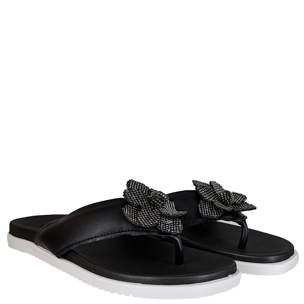 TAMANCO FLATFORM FLOR STRASS MOLECA image number 1