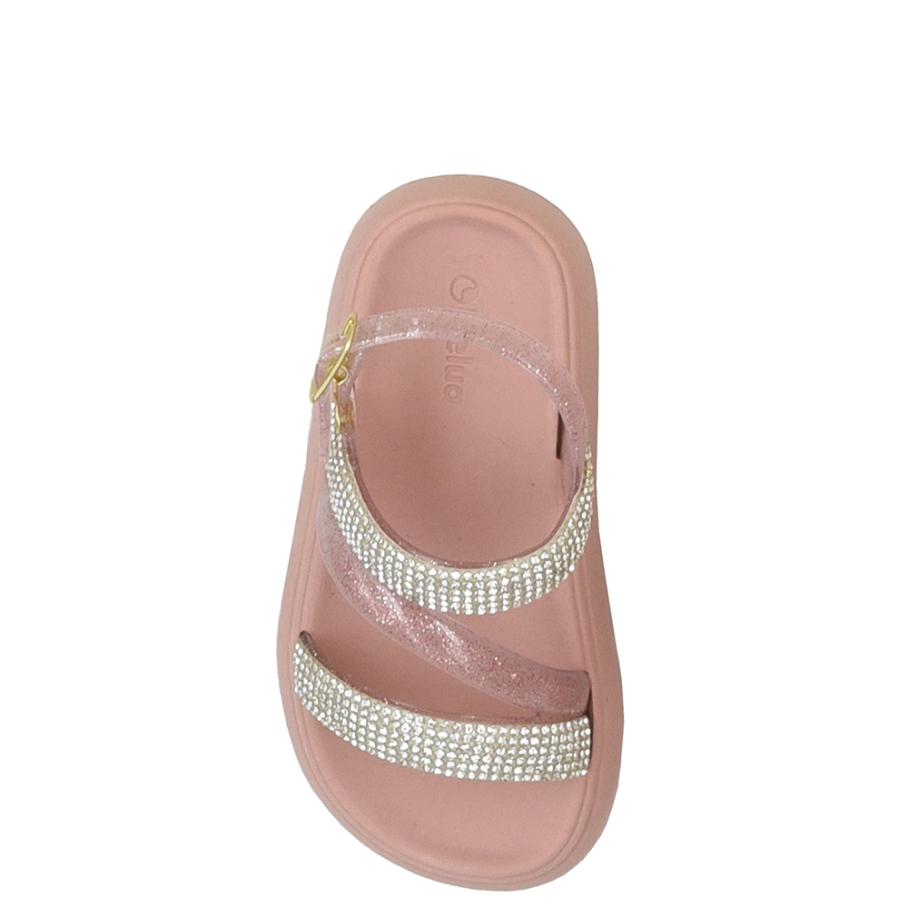 SANDALIA INFANTIL COM STRASS LUELUA image number 2