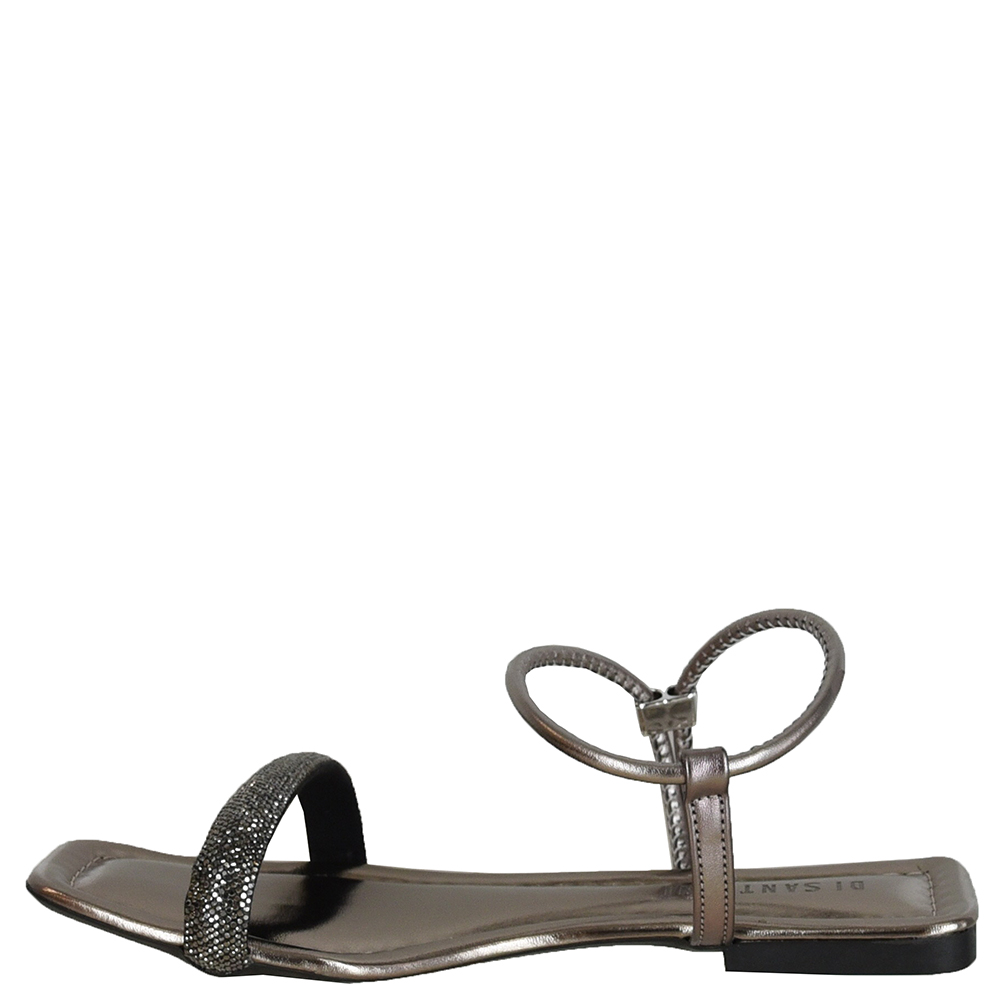 SANDALIA BAIXA STRASS REGULADOR DI SANTINNI image number 3